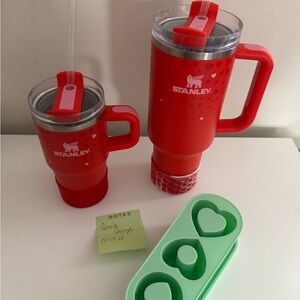 Stanley Red Heart Valentine Set 20oz and 40oz